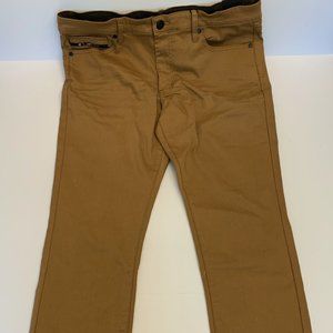 NEW WITH TAGS Fried-Denim Beige Slacks Size 36x30 Slim